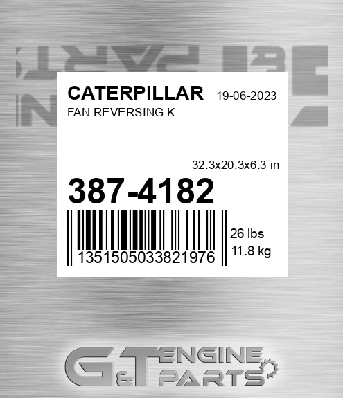 387-4182 Fan Reversing K