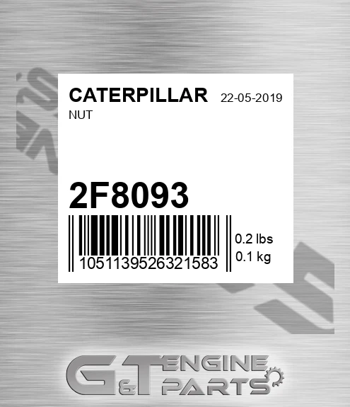 2F8093 Nut