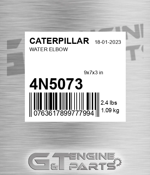 4N5073 Water Elbow