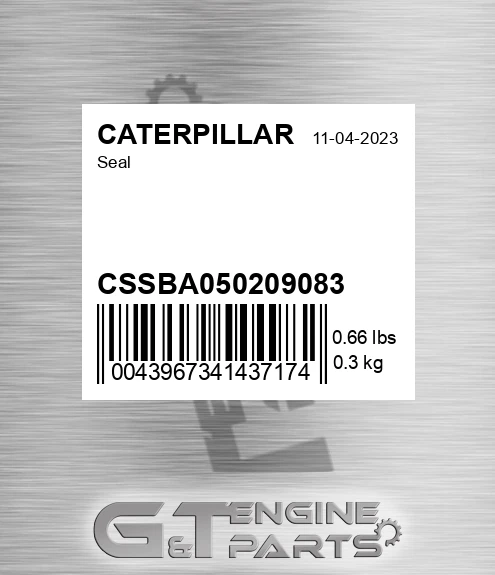 CSSBA050209083 CATERPILLAR Seal