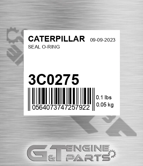 3C-0275 Seal O-ring