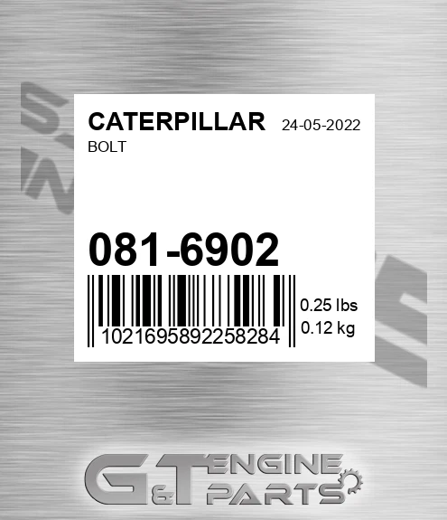 081-6902 Bolt