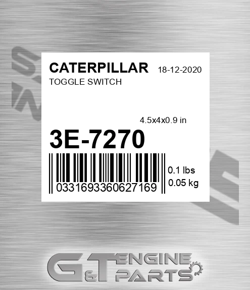 3E-7270 Toggle Switch
