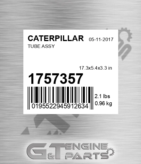175-7357 Tube Assy for CATERPILLAR