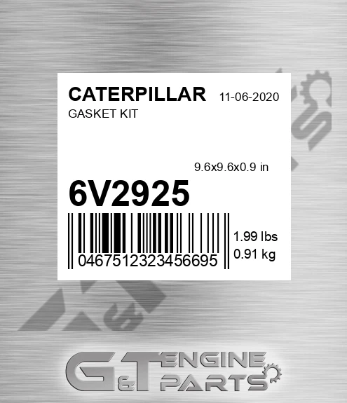 6V-2925 Gasket Kit