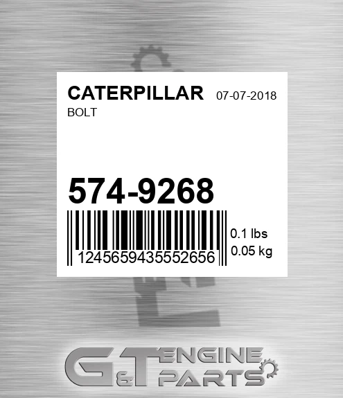 574-9268 Bolt