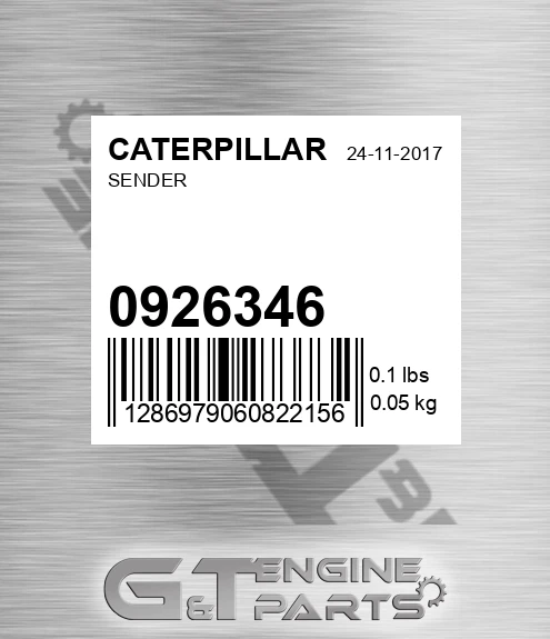0926346 Sender