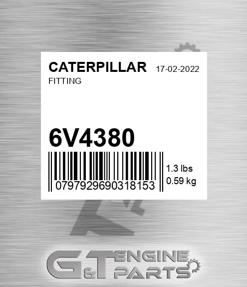 6V4380 Fitting