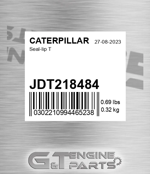 JDT218484 Seal-lip T for CATERPILLAR