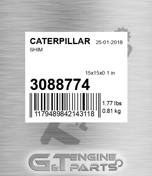 308-8774 Shim for CATERPILLAR