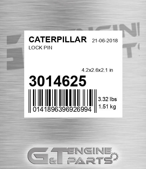 301-4625 Lock Pin