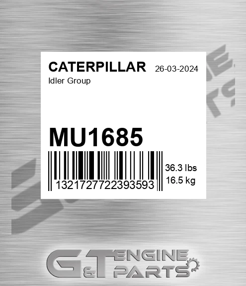 MU1685 Idler Group for CATERPILLAR