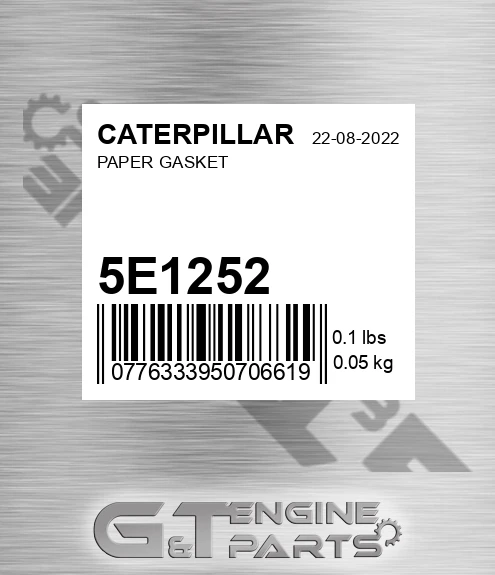 5E-1252 Paper Gasket