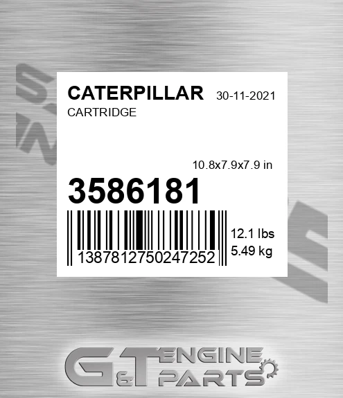 3586181 Cartridge for CATERPILLAR