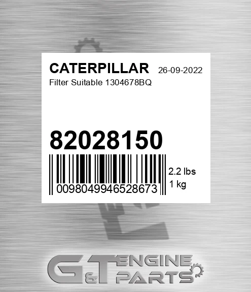 82028150 Filter Suitable 1304678bq