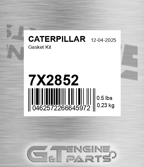7X2852 CATERPILLAR Gasket Kit
