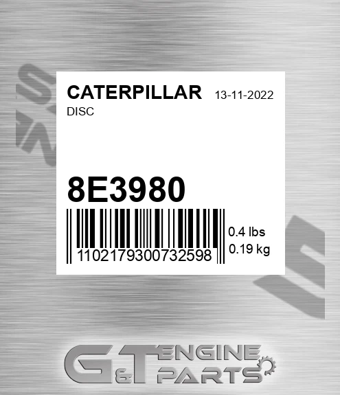 8E-3980 Disc for CATERPILLAR