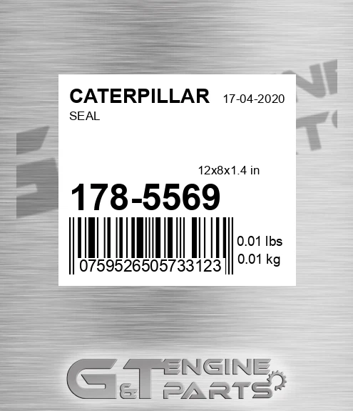 178-5569 Seal for CATERPILLAR