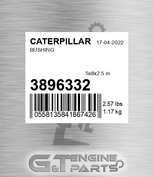 389-6332 Bushing for CATERPILLAR