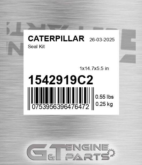 1542919C2 CATERPILLAR Seal Kit