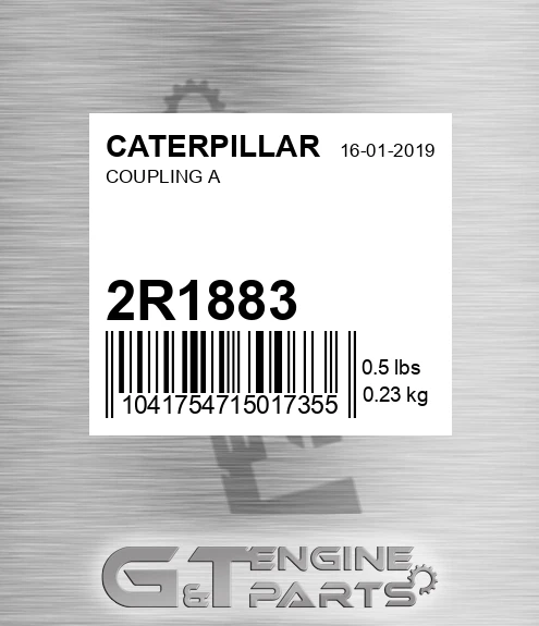 2R1883 Coupling A for CATERPILLAR