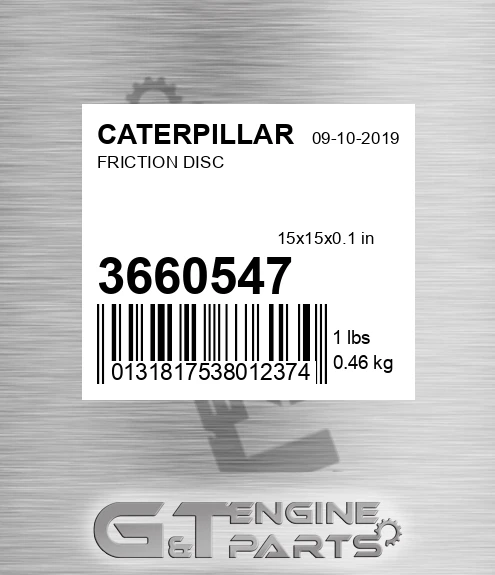 366-0547 Friction Disc
