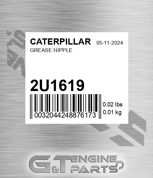 2U-1619 Grease Nipple for CATERPILLAR