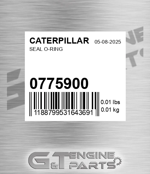 077-5900 Seal O-ring