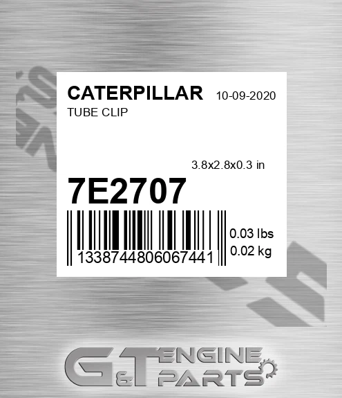 7E-2707 Tube Clip for CATERPILLAR