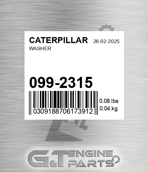 099-2315 Washer