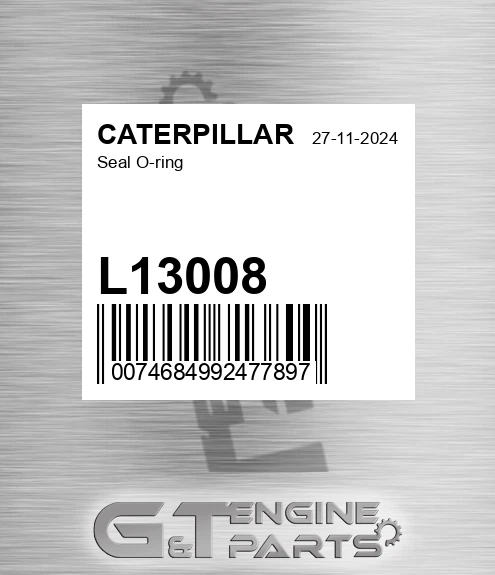 L13008 Seal O-ring