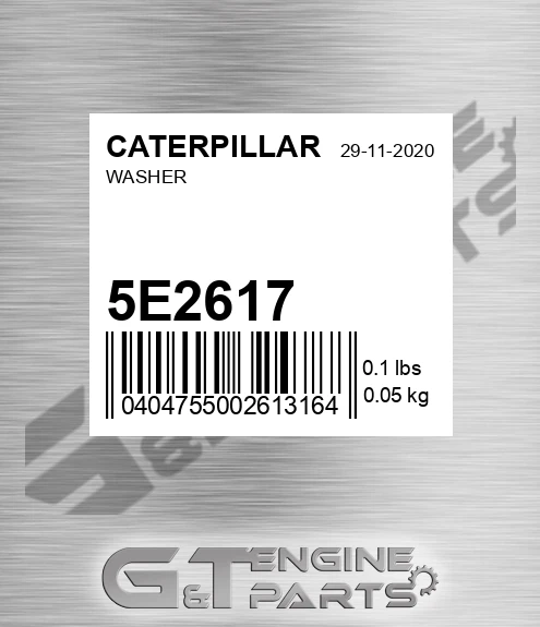 5E-2617 Washer