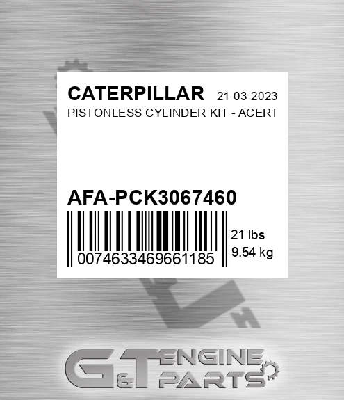 AFA-PCK3067460 Pistonless Cylinder Kit - Acert for CATERPILLAR