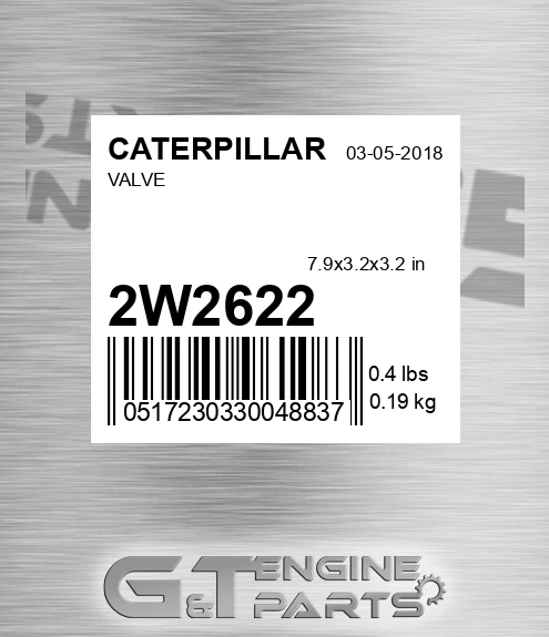 2W-2622 Valve