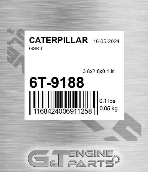 6T-9188 Gskt for CATERPILLAR