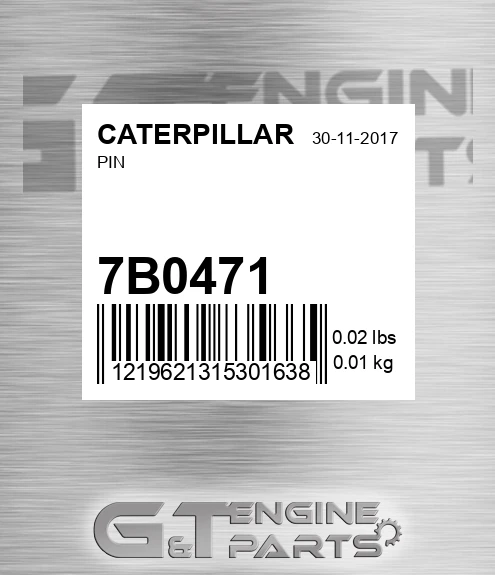 7B0471 Pin
