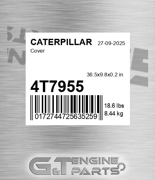 4T7955 Cover for CATERPILLAR