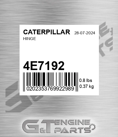4E7192 CATERPILLAR Hinge