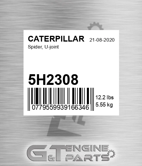 5H2308 Spider, U-joint