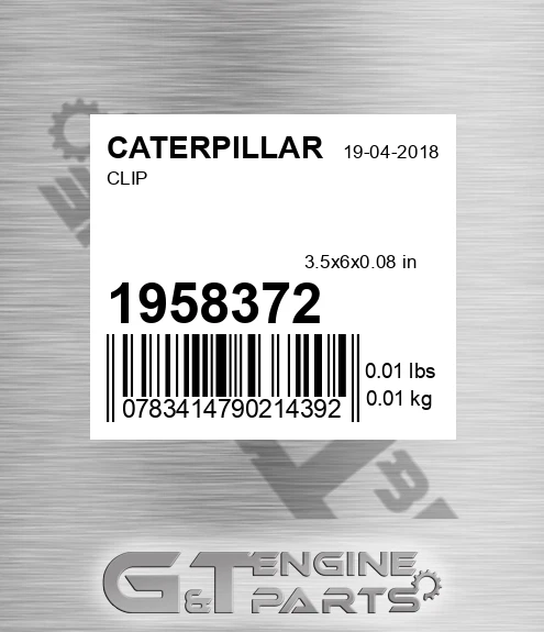 195-8372 Clip