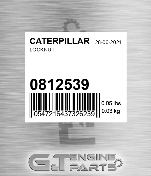 081-2539 Locknut