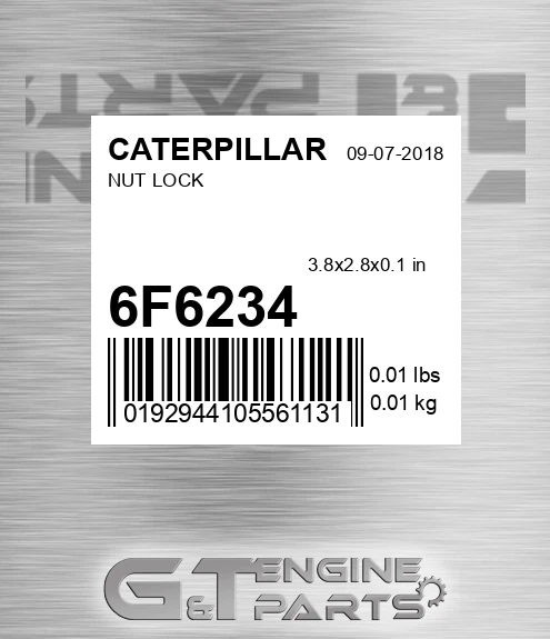 6F-6234 Nut Lock