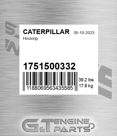 1751500332 Housing for CATERPILLAR