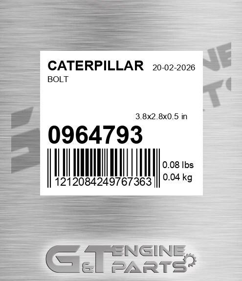 096-4793 Bolt