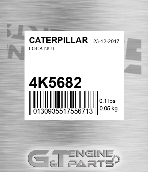 4K5682 Lock Nut