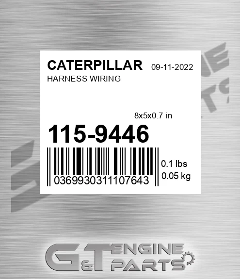 115-9446 Harness Wiring for CATERPILLAR