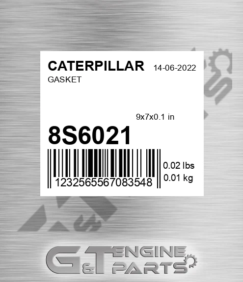8S6021 CATERPILLAR Gasket