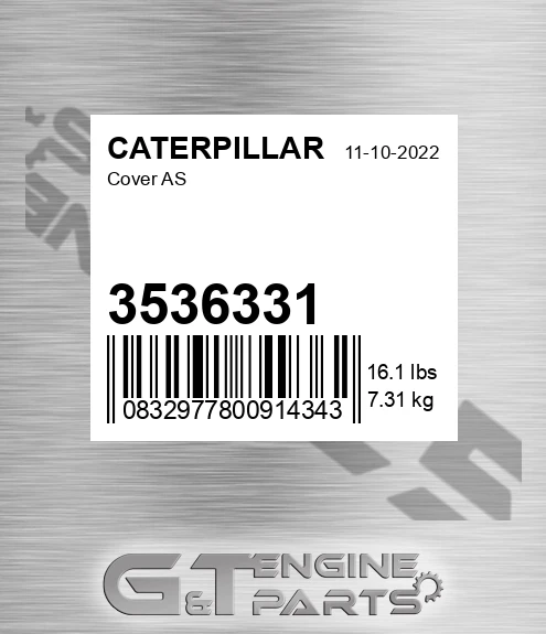 3536331 Cover As for CATERPILLAR