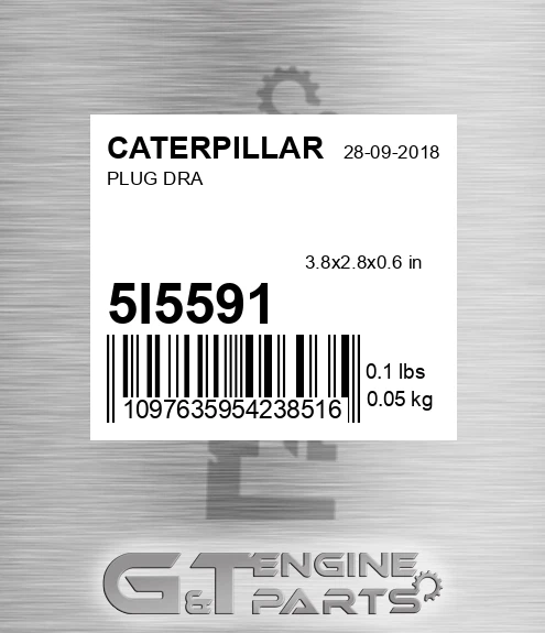 5I5591 Plug Dra