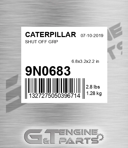 9N0683 Shut Off Grp for CATERPILLAR